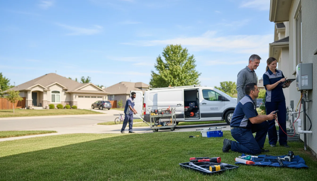 Tankless water heater service in Harrison City, PA